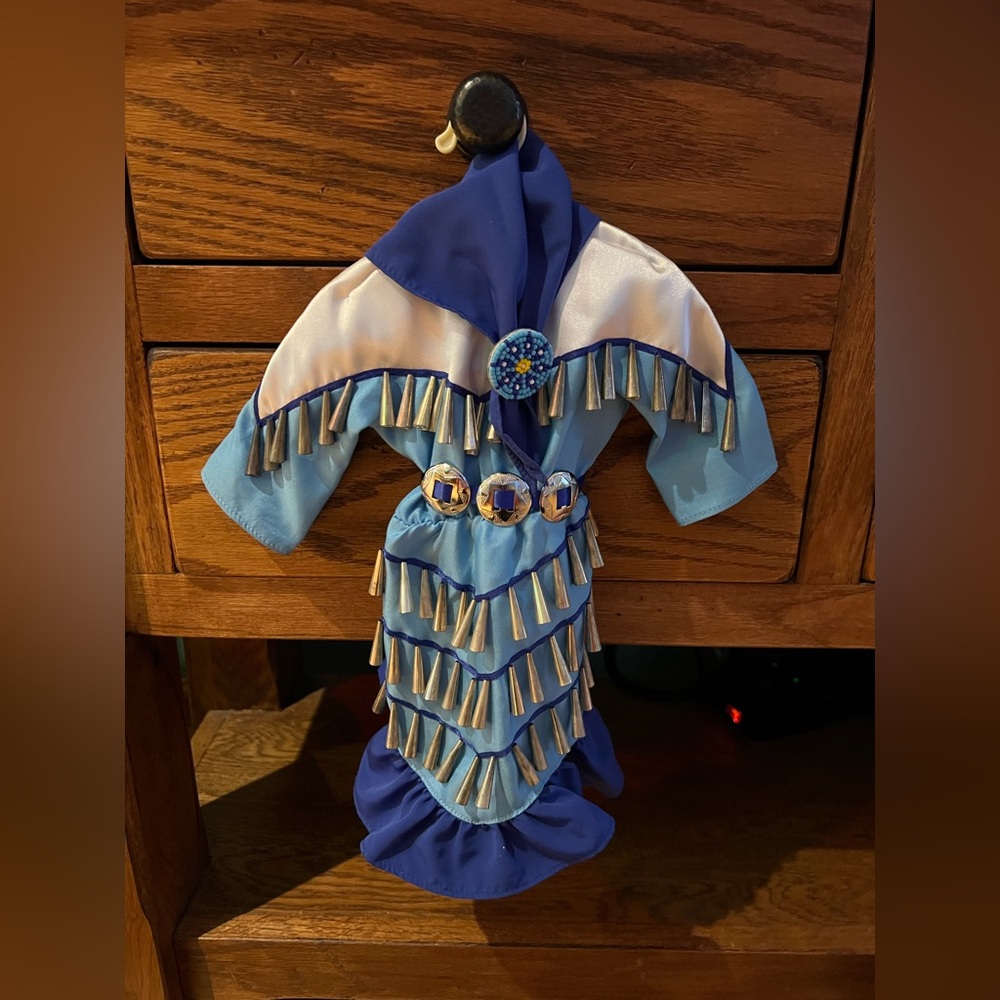 American Girl Doll Jingle Dress of Today Dress from Kaya's Collection. - Picture 5 of 13